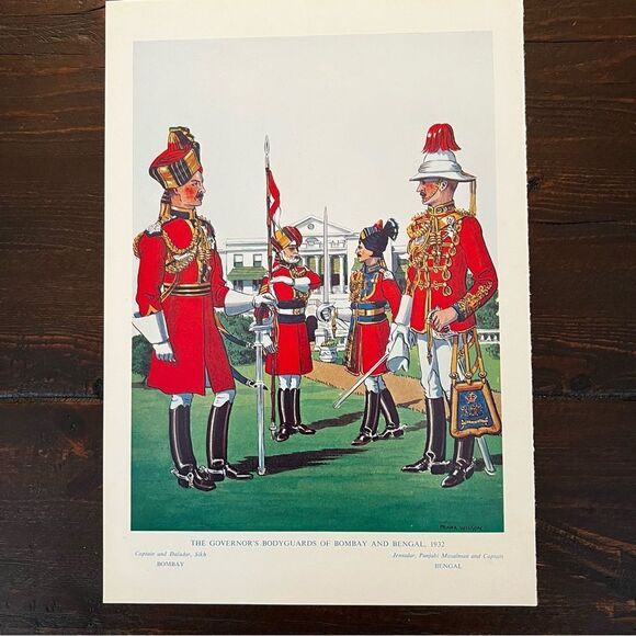 Vintage Military Art Prints - (The Governor General’s Bodyguard) - Picture 2 of 3